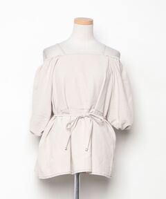 Volume Sleeve Jacquard Top（Tシャツ/カットソー）｜Her lip to（ハー