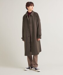 A DAY IN THE LIFE UNITED ARROWS(アデイインザライフユナイテッドアローズ)のウールライク バルカラーコート<A DAY IN THE LIFE>(ステンカラーコート)