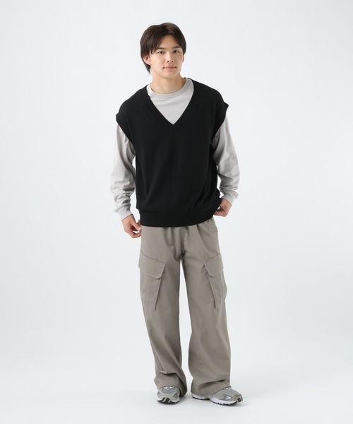 GLOBAL WORK(グローバルワーク)の「2SETシャツ*ベスト/AND YUA ANY/593390(シャツ/ブラウス・キッズ・ブラウン/グレイッシュブルー・MEDIUM/LARGE)」の14枚目の写真