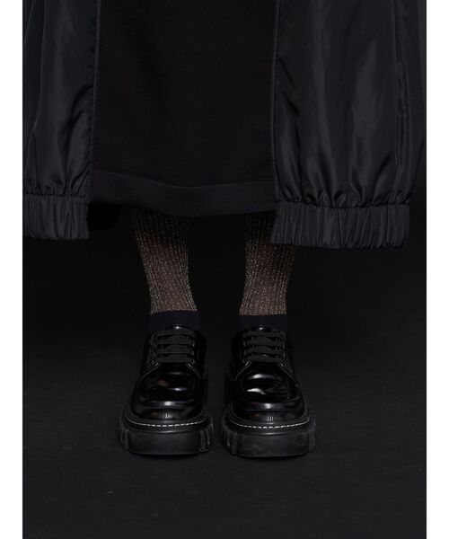 UN3D.(アンスリード)の「METALLIC BLOCK SOCKS / メタリックブロックソックス(ソックス/靴下・レディース・シルバー/ゴールド・FREE)」の10枚目の写真