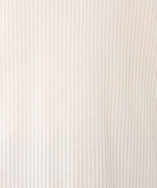 GALLORIA（ギャローリア）の「ラメテレコハイネックＴシャツ（Tシャツ/カットソー・レディース・グレー/ダークグリーン/ブラック/アイボリー・L/LL/S/M）」の15枚目の写真