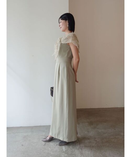 LAGUNAMOON（ラグナムーン）の「LADYオフショルレースドレス（ドレス・レディース・ブラック/グリーン・SMALL/MEDIUM）」の8枚目の写真