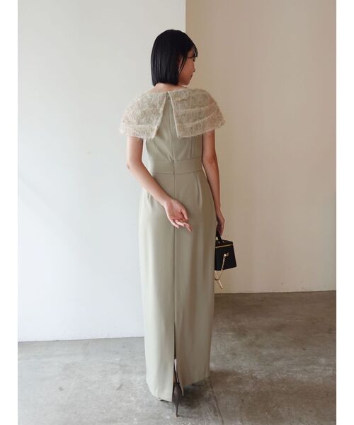 LAGUNAMOON（ラグナムーン）の「LADYオフショルレースドレス（ドレス・レディース・ブラック/グリーン・SMALL/MEDIUM）」の22枚目の写真