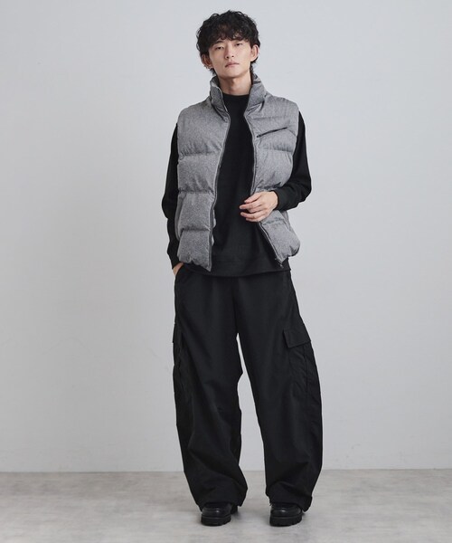 tk.TAKEO KIKUCHI(ティーケータケオキクチ)の「ポリストレッチ中綿ベスト(その他アウター・メンズ・グレー系4/ブラック・04/03/02)」の12枚目の写真