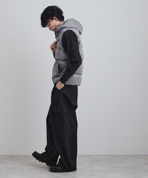 tk.TAKEO KIKUCHI(ティーケータケオキクチ)の「ポリストレッチ中綿ベスト(その他アウター・メンズ・グレー系4/ブラック・04/03/02)」の14枚目の写真