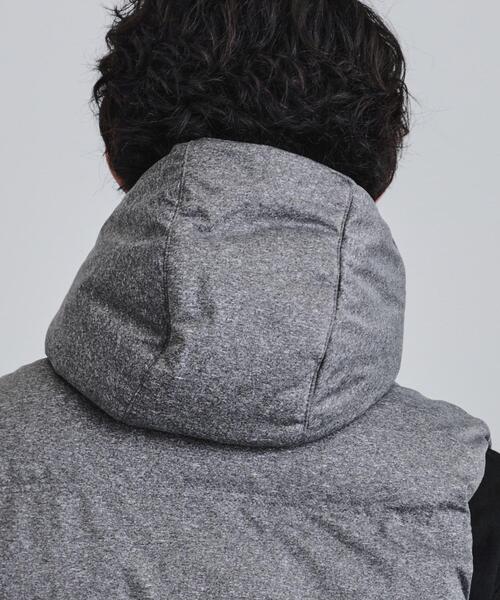 tk.TAKEO KIKUCHI(ティーケータケオキクチ)の「ポリストレッチ中綿ベスト(その他アウター・メンズ・グレー系4/ブラック・04/03/02)」の20枚目の写真