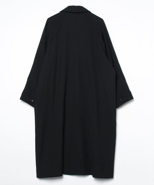 VOAAOV（ヴォアーブ）の「【VOAAOV】 BISHU OLD WOOL GABARDINE Long Coat（トレンチコート・メンズ・ベージュ/ブラック・2/1/0）」の10枚目の写真