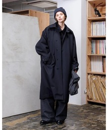 VOAAOV(ヴォアーブ)の【VOAAOV】 BISHU OLD WOOL GABARDINE Long Coat(トレンチコート)