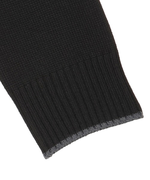 TOKYO SHIRTS（トウキョウシャツ）の「スタンド フルZIP カーディガン（カーディガン/ボレロ・メンズ・ブラック/ネイビー・M/L/LL）」の7枚目の写真