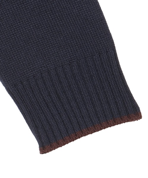 TOKYO SHIRTS（トウキョウシャツ）の「スタンド フルZIP カーディガン（カーディガン/ボレロ・メンズ・ブラック/ネイビー・M/L/LL）」の13枚目の写真