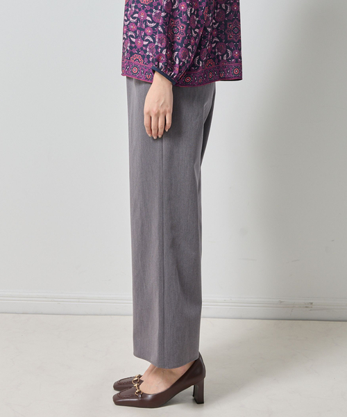 NARACAMICIE（ナラカミーチェ）の「【NARACAMICIE】【セットアップ対応】ソフトワイドパンツ（その他パンツ・レディース・ブラック/ブラウン/グレー・M/XL）」の8枚目の写真