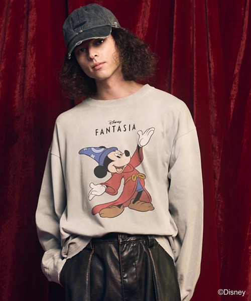 UNISEX》【MOVIE SERIES】「FANTASIA」- HAND - Prime-Over Crew Neck
