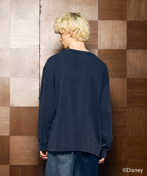 MAISON SPECIAL(メゾンスペシャル)の「《UNISEX》【MOVIE SERIES】「FANTASIA」- HAND - Prime-Over Crew Neck Long Sleeve T-Shirt/-手-プライムオーバークルーネックロングスリーブTシャツ【MAISON SPECIAL/メゾンスペシャル】(Tシャツ/カットソー・メンズ・グレー/ブラック/ネイビー・0/1/2)」の8枚目の写真