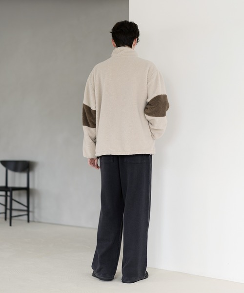 ETELIO（エテリオ）の「センターフリンジラインスウェットパンツ（スウェットパンツ・メンズ・ブラック/グレー/杢グレー・S/M/L/XL）」の12枚目の写真