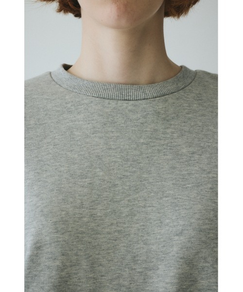 HeRIN.CYE（ヘリンドットサイ）の「Elbow patchi cut tops　　エルボーパッチカットトップス（スウェット・レディース・ブラック/ブラウン/グレー・FREE）」の21枚目の写真