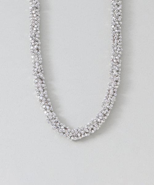 VERMEIL par iena（ヴェルメイユパーイエナ）の「JEAN FRANCOIS MIMILLA ジャン フランソワ ミミラ ネックレス COL145（ネックレス・レディース・シルバー・FREE）」の4枚目の写真