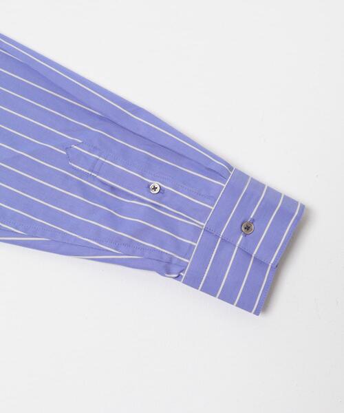 コットンストライプレギュラーシャツ（シャツ/ブラウス）｜かぐれ