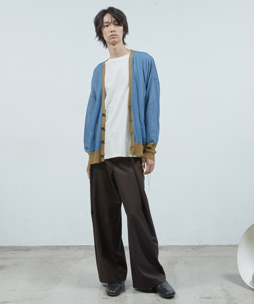 Dulcamara（ドゥルカマラ）の「ハンドステッチロンT（Tシャツ/カットソー・メンズ・オートミール/ネイビー/ブラック・0/1）」の4枚目の写真