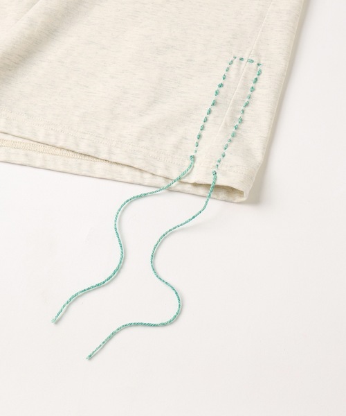 Dulcamara（ドゥルカマラ）の「ハンドステッチロンT（Tシャツ/カットソー・メンズ・オートミール/ネイビー/ブラック・0/1）」の13枚目の写真