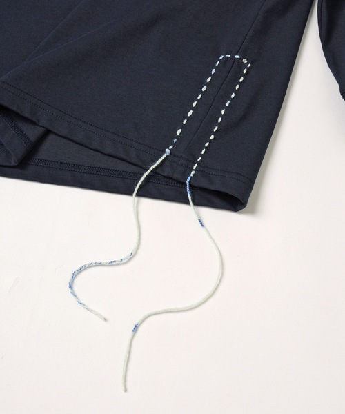 Dulcamara（ドゥルカマラ）の「ハンドステッチロンT（Tシャツ/カットソー・メンズ・オートミール/ネイビー/ブラック・0/1）」の18枚目の写真