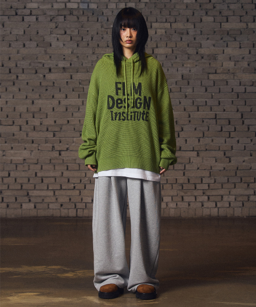 F.ILLUMINATE(フィルミネイト)の「オーバーラップスウェットパンツ-ブラック(スウェットパンツ・レディース・その他・SMALL/MEDIUM/LARGE)」の5枚目の写真