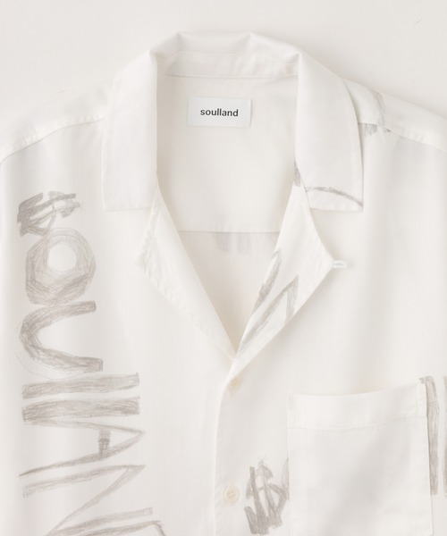 Soulland（ソウランド）の「SOULLAND ORSON shirt 42045-1314（シャツ/ブラウス・メンズ・ホワイト・M）」の3枚目の写真