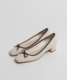 パンプス（ホワイト/白色系・リボン）ファッション通販 - ZOZOTOWN