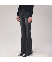Contour Fit Bootscut Pants BLACK