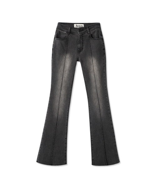 AVANDRESS(アバンドレス )の「Contour Fit Bootscut Pants BLACK(デニムパンツ・レディース・ブラック・SMALL/MEDIUM/LARGE)」の3枚目の写真