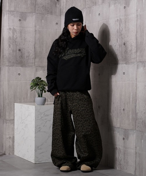 #MEMORY(メモリー)の「【MEMORY】ベースボールロゴパーカー / Baseball Logo Hoodie(パーカー・メンズ・チャコールグレー/グレー/ブラック・S/L/M)」の8枚目の写真
