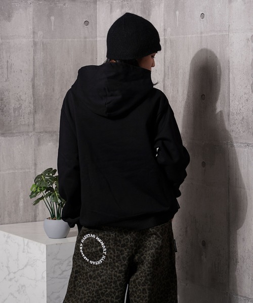 #MEMORY(メモリー)の「【MEMORY】ベースボールロゴパーカー / Baseball Logo Hoodie(パーカー・メンズ・チャコールグレー/グレー/ブラック・S/L/M)」の11枚目の写真