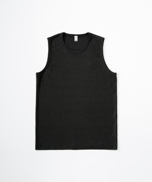 TOFFEE(トフィー)の「かぎ針編みスリーブレス(BLACK)(Tシャツ/カットソー・メンズ・その他・MEDIUM/LARGE/X-LARGE)」の2枚目の写真