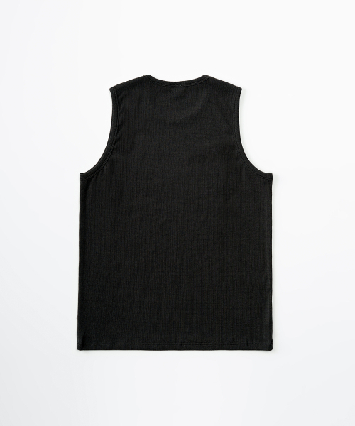 TOFFEE(トフィー)の「かぎ針編みスリーブレス(BLACK)(Tシャツ/カットソー・メンズ・その他・MEDIUM/LARGE/X-LARGE)」の3枚目の写真