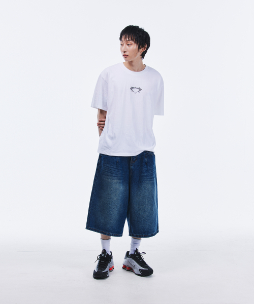 SCALLYWAG（スカリーワグ）の「ビッグバermudaデニムショーツ[インディゴ]（その他パンツ・レディース・その他・SMALL/MEDIUM/LARGE/X-LARGE）」の5枚目の写真