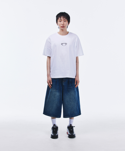 SCALLYWAG（スカリーワグ）の「ビッグバermudaデニムショーツ[インディゴ]（その他パンツ・レディース・その他・SMALL/MEDIUM/LARGE/X-LARGE）」の10枚目の写真