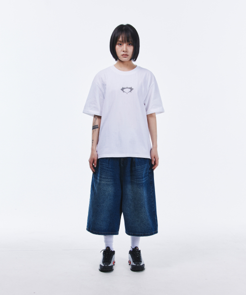 SCALLYWAG（スカリーワグ）の「ビッグバermudaデニムショーツ[インディゴ]（その他パンツ・レディース・その他・SMALL/MEDIUM/LARGE/X-LARGE）」の11枚目の写真