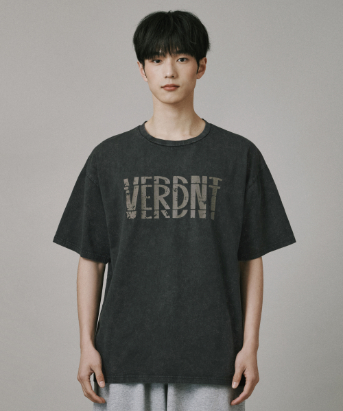 Verdnt（バーダント）の「スペルピグメント半袖Tシャツ[ブラック]（Tシャツ/カットソー・レディース・ブラック・SMALL/MEDIUM/LARGE）」の2枚目の写真