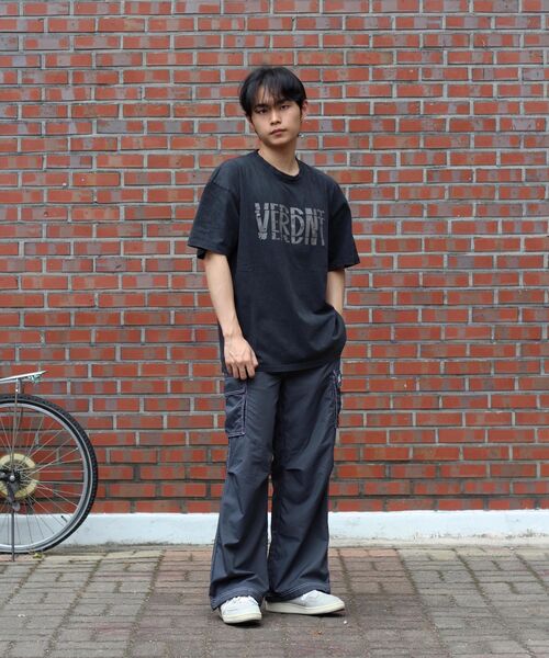 Verdnt（バーダント）の「スペルピグメント半袖Tシャツ[ブラック]（Tシャツ/カットソー・レディース・ブラック・SMALL/MEDIUM/LARGE）」の10枚目の写真