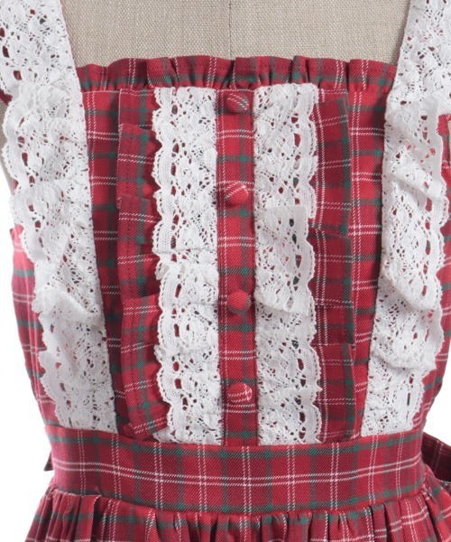 タータンチェックジャンスカ（ワンピース）｜Chalmiere（シャ