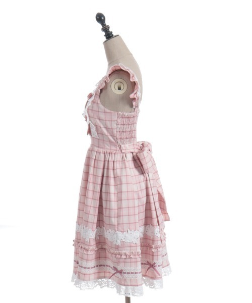 タータンチェックジャンスカ（ワンピース）｜Chalmiere（シャ