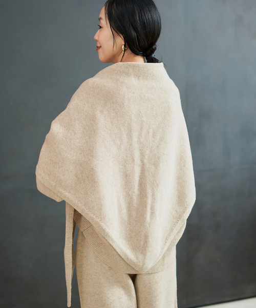 R'IAM ストールプルオーバー ニット/セーター