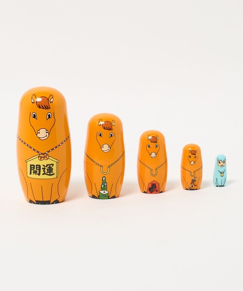 DETAIL＞HAPPY NEW HORSE マトリョーシカ（おもちゃ）｜Detail
