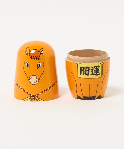 Detail(ディテール)の「<DETAIL>HAPPY NEW HORSE マトリョーシカ(おもちゃ・メンズ・オレンジ・FREE)」の7枚目の写真