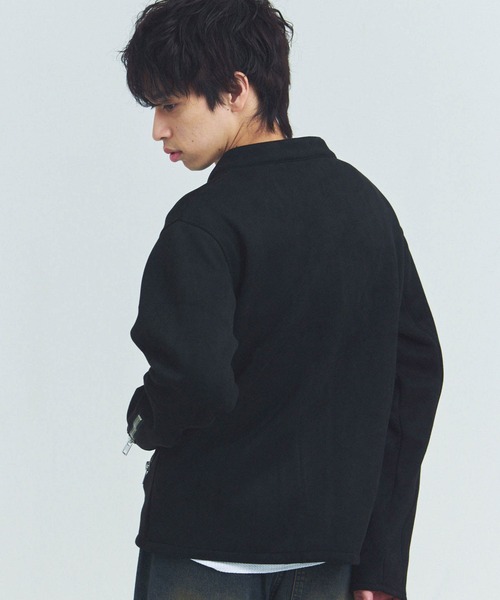 JACKROSE（ジャックローズ）の「JE ﾌｪｲｸｽｴｰﾄﾞ ｼﾝｸﾞﾙﾗｲﾀﾞｰｽ（ライダースジャケット・メンズ・ブラック/グレー/ライトベージュ・M/L/XL）」の22枚目の写真