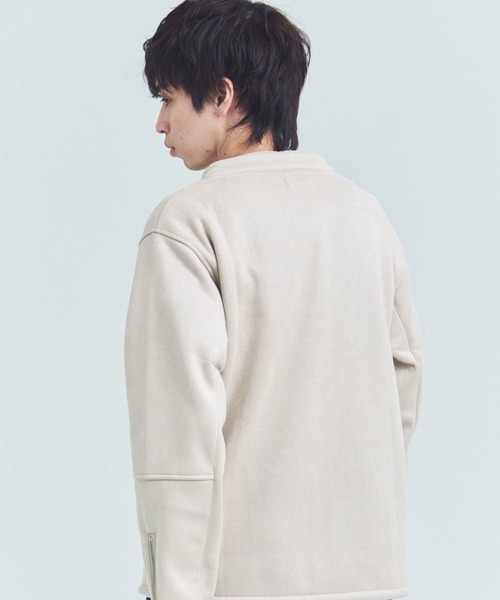 JACKROSE（ジャックローズ）の「JE ﾌｪｲｸｽｴｰﾄﾞ ｼﾝｸﾞﾙﾗｲﾀﾞｰｽ（ライダースジャケット・メンズ・ブラック/グレー/ライトベージュ・M/L/XL）」の10枚目の写真