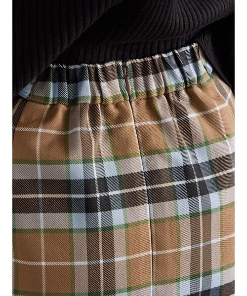 Te chichi（テチチ）の「チェックナロースカート（スカート・レディース・キャメル/ブラック・F）」の14枚目の写真