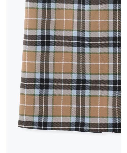 Te chichi（テチチ）の「チェックナロースカート（スカート・レディース・キャメル/ブラック・F）」の20枚目の写真