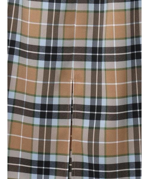 Te chichi（テチチ）の「チェックナロースカート（スカート・レディース・キャメル/ブラック・F）」の22枚目の写真