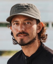 1minute 1second（ワンミニットワンセカンド）の「mko13287-cursive embroidery work cap ワークキャップ(1M26H370)（キャップ）」