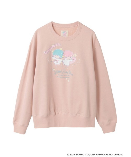 PINK HOUSE(ピンクハウス)の「Little Twin Stars×PINK HOUSE プリントトレーナー(スウェット・レディース・ピンク/ダークブルー/ライトブルー/トップグレー・フリー)」の1枚目の写真